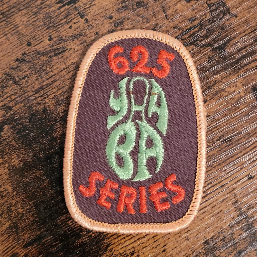 Vintage YABA 625 Series Bowling Patch Sew-on Brown Green Red‎